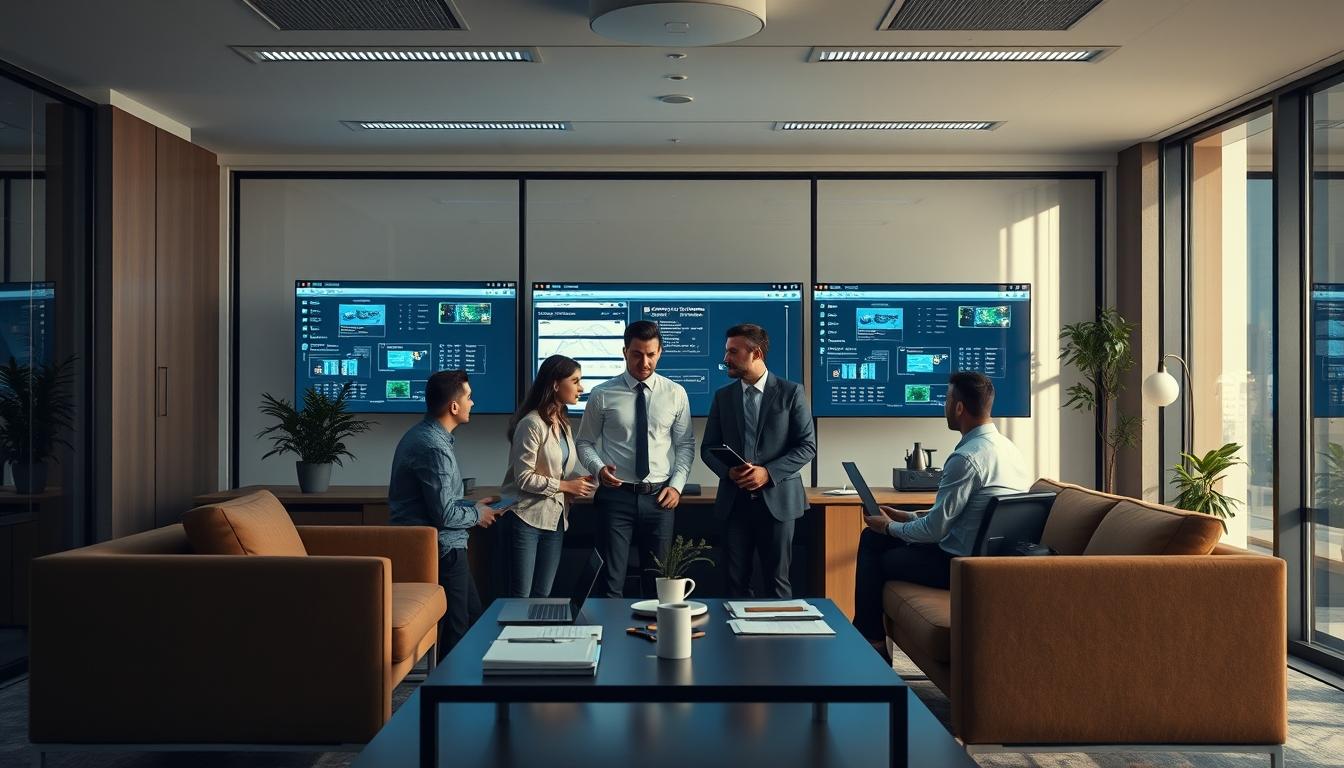 Business data analysis and visualization systems